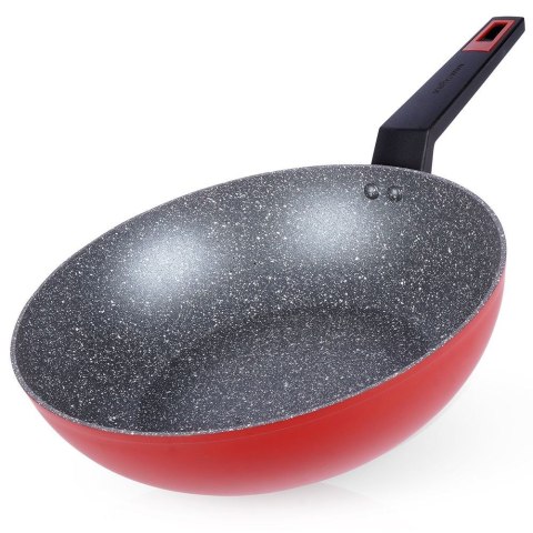 Patelnia głęboka wok granitowa nieprzywierająca indukcja TAURUS 28 cm NAVA 10-144-060