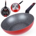 Patelnia głęboka wok granitowa nieprzywierająca indukcja TAURUS 28 cm NAVA 10-144-060