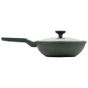 Patelnia głęboka wok granitowa z pokrywką IMPERIAL 28 cm 3.5L NAVA 10-302-020