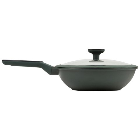 Patelnia głęboka wok granitowa z pokrywką IMPERIAL 28 cm 3.5L NAVA 10-302-020