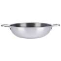 Patelnia głęboka wok stalowa nieprzywierająca NON-STICK indukcja COOKCELL 28 cm ORION 112991