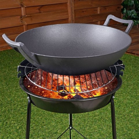 Patelnia głęboka wok żeliwna 36 cm VAGGAN 259308