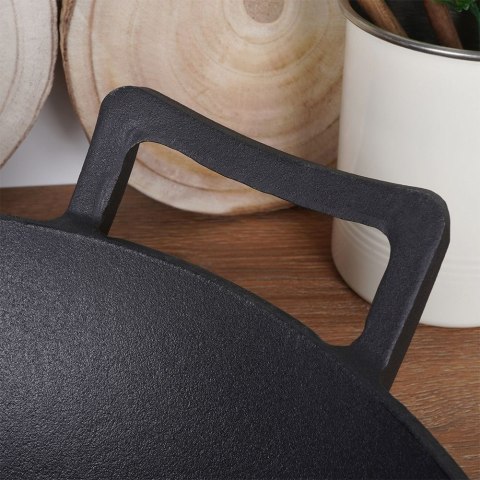 Patelnia głęboka wok żeliwna 36 cm VAGGAN 259308