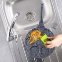 Patelnia granitowa do jajek sadzonych placków pancakes 7 otworów GRANDE 27 cm ORION 112974