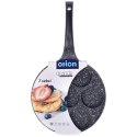Patelnia granitowa do jajek sadzonych placków pancakes 7 otworów GRANDE 27 cm ORION 112974