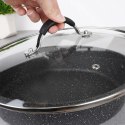 Patelnia granitowa do smażenia z pokrywką nieprzywierająca indukcja STONER 28 cm ORION 112931