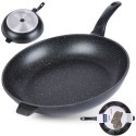 Patelnia granitowa nieprzywierająca indukcja NON-STICK GRANDE duża 32 cm ORION 112997