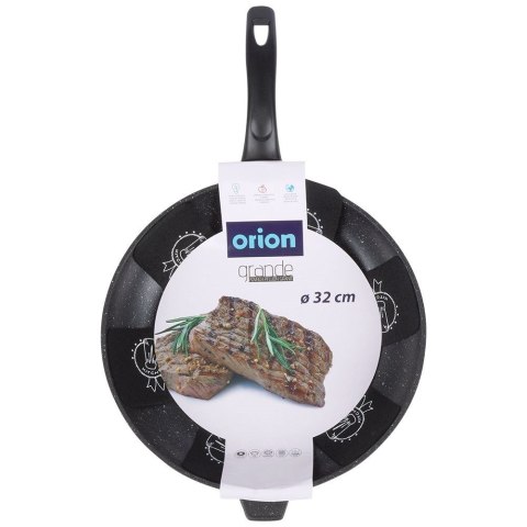 Patelnia granitowa nieprzywierająca indukcja NON-STICK GRANDE duża 32 cm ORION 112997