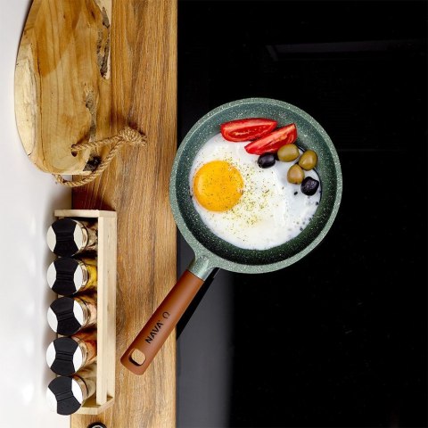 Patelnia granitowa nieprzywierająca indukcja NON-STICK OMEGA 20 cm NAVA 10-255-001