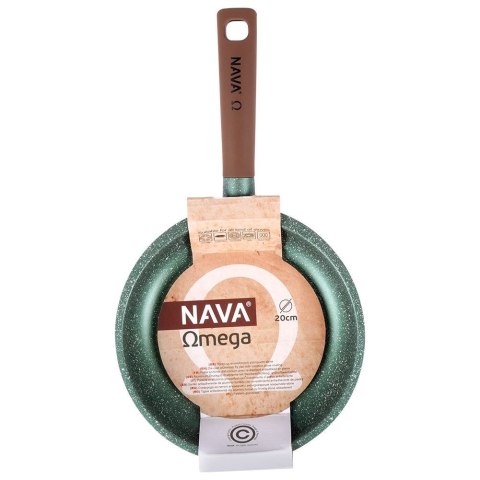 Patelnia granitowa nieprzywierająca indukcja NON-STICK OMEGA 20 cm NAVA 10-255-001