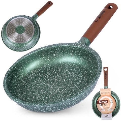 Patelnia granitowa nieprzywierająca indukcja NON-STICK OMEGA 20 cm NAVA 10-255-001