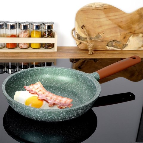 Patelnia granitowa nieprzywierająca indukcja NON-STICK OMEGA 24 cm NAVA 10-255-002