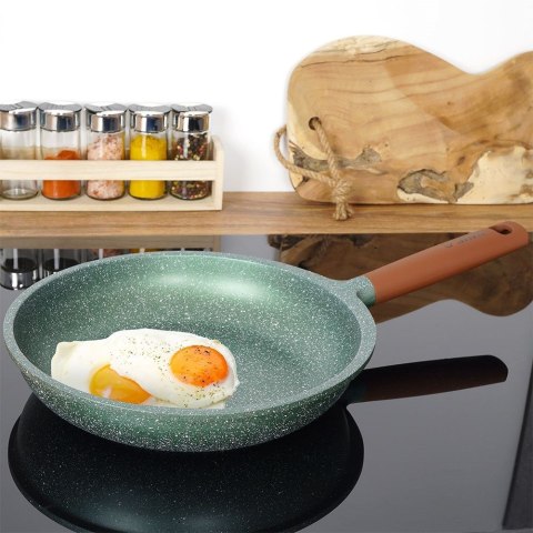 Patelnia granitowa nieprzywierająca indukcja NON-STICK OMEGA 26 cm NAVA 10-255-003