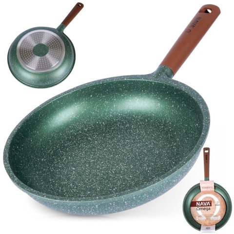 Patelnia granitowa nieprzywierająca indukcja NON-STICK OMEGA 26 cm NAVA 10-255-003
