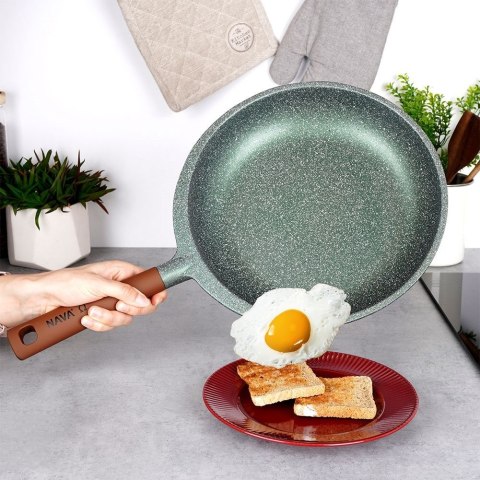 Patelnia granitowa nieprzywierająca indukcja NON-STICK OMEGA 28 cm NAVA 10-255-004