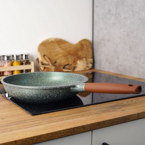 Patelnia granitowa nieprzywierająca indukcja NON-STICK OMEGA 28 cm NAVA 10-255-004