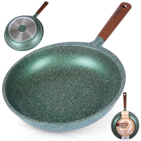 Patelnia granitowa nieprzywierająca indukcja NON-STICK OMEGA 28 cm NAVA 10-255-004