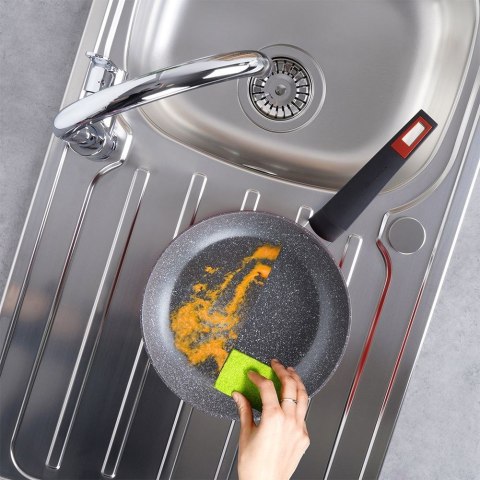 Patelnia granitowa nieprzywierająca indukcja NON-STICK TAURUS 24 cm NAVA 10-144-051