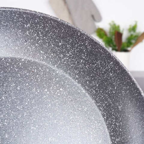 Patelnia granitowa nieprzywierająca indukcja NON-STICK TAURUS 26 cm NAVA 10-144-052
