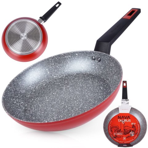Patelnia granitowa nieprzywierająca indukcja NON-STICK TAURUS 26 cm NAVA 10-144-052
