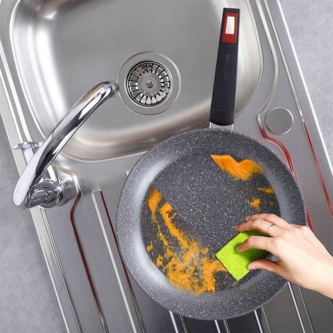 Patelnia granitowa nieprzywierająca indukcja NON-STICK TAURUS 30 cm NAVA 10-144-054