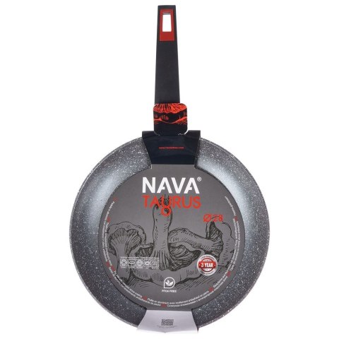 Patelnia granitowa nieprzywierająca indukcja NON-STICK TAURUS 30 cm NAVA 10-144-054