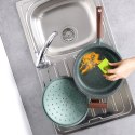 Patelnia granitowa nieprzywierająca indukcja NON-STICK z pokrywką głęboka OMEGA 28 cm 4.5L NAVA 10-255-011