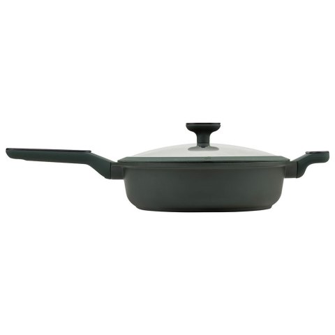 Patelnia granitowa nieprzywierająca indukcja NON-STICK ze szklaną pokrywką IMPERIAL 28 cm 4L NAVA 10-302-012