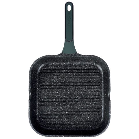 Patelnia grillowa do grillowania GRILL granitowa kwadratowa IMPERIAL 28x28 cm NAVA 10-302-042
