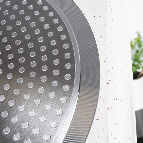 Patelnia grillowa do grillowania GRILL granitowa kwadratowa TERRESTRIAL 27x27 cm NAVA 10-044-010