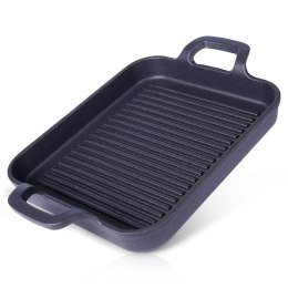 Patelnia grillowa do grillowania GRILL żeliwna 22x18 cm VAGGAN 259307