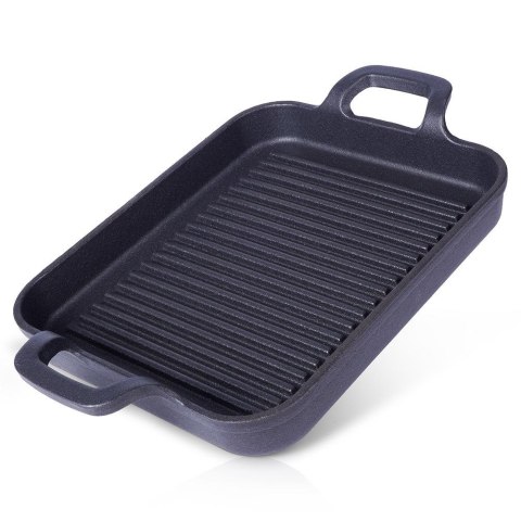 Patelnia grillowa do grillowania GRILL żeliwna 22x18 cm VAGGAN 259307