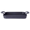 Patelnia grillowa do grillowania GRILL żeliwna 22x18 cm VAGGAN 259307
