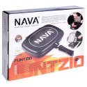 Patelnia grillowa do grillowania granitowa dwustronna GRILL FUNTZIO 32 cm NAVA 10-142-003