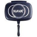 Patelnia grillowa do grillowania granitowa dwustronna GRILL FUNTZIO 36 cm NAVA 10-142-005