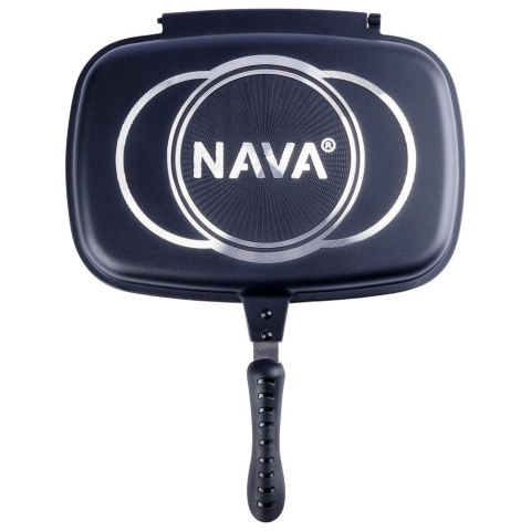 Patelnia grillowa do grillowania granitowa dwustronna GRILL FUNTZIO 36 cm NAVA 10-142-005