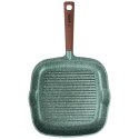 Patelnia grillowa do grillowania granitowa kwadratowa OMEGA 28x28 cm NAVA 10-255-020