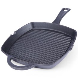 Patelnia grillowa do grillowania żeliwna kwadratowa GRILL 25x25 cm HIT 110573
