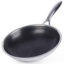 Patelnia stalowa ze stali nierdzewnej NON-STICK indukcja COOKCELL 24 cm ORION 112980
