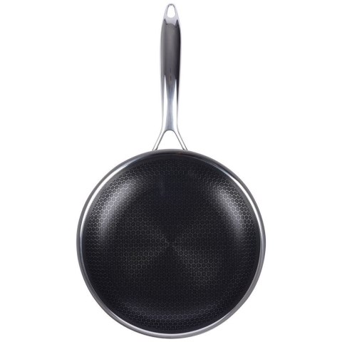 Patelnia stalowa ze stali nierdzewnej NON-STICK indukcja COOKCELL 24 cm ORION 112980