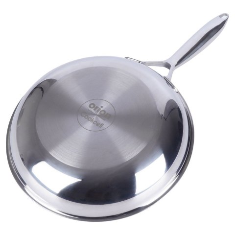 Patelnia stalowa ze stali nierdzewnej NON-STICK indukcja COOKCELL 24 cm ORION 112980