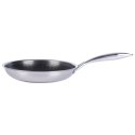Patelnia stalowa ze stali nierdzewnej NON-STICK indukcja COOKCELL 24 cm ORION 112980