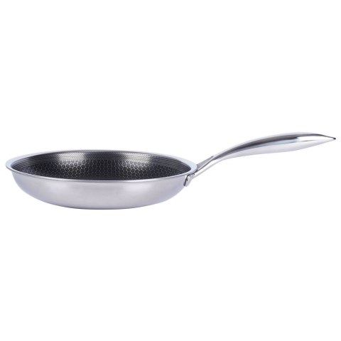 Patelnia stalowa ze stali nierdzewnej NON-STICK indukcja COOKCELL 24 cm ORION 112980