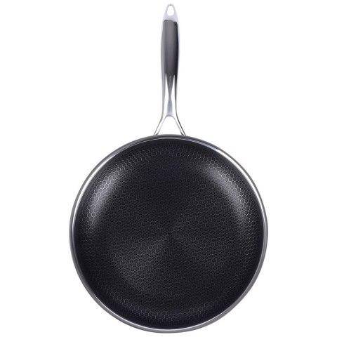 Patelnia stalowa ze stali nierdzewnej NON-STICK indukcja COOKCELL 28 cm ORION 112982