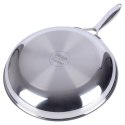 Patelnia stalowa ze stali nierdzewnej NON-STICK indukcja COOKCELL 28 cm ORION 112982