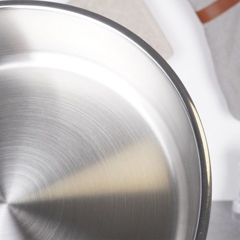 Patelnia stalowa ze stali nierdzewnej indukcja ANETT 26 cm ORION 112961