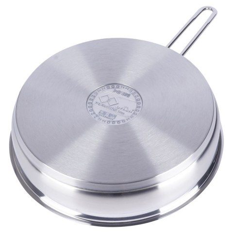 Patelnia stalowa ze stali nierdzewnej indukcja ANETT 26 cm ORION 112961