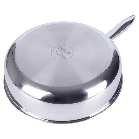 Patelnia stalowa ze stali nierdzewnej indukcja głęboka COOKCELL 26 cm ORION 112981