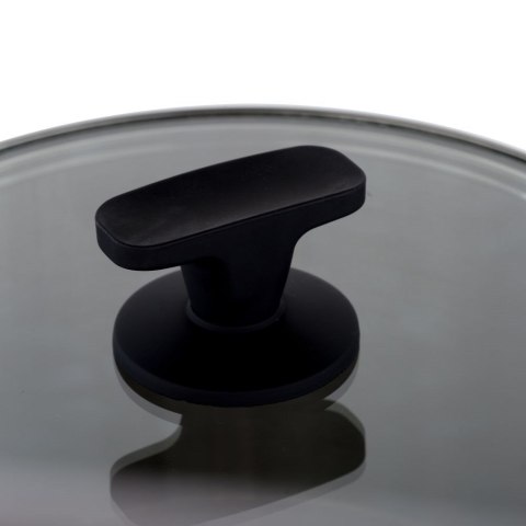 Patelnia stalowa ze stali nierdzewnej indukcja ze szklaną pokrywką ACER 28 cm 4.7L NAVA 10-268-021