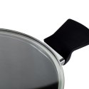 Patelnia stalowa ze stali nierdzewnej indukcja ze szklaną pokrywką ACER 28 cm 4.7L NAVA 10-268-021